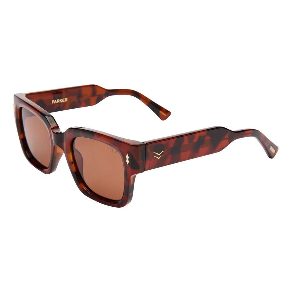 PARKER Tort/Brown Polarized Parker Sunglasses-I-SEA Sunglasses-Gone Bananas Beachwear