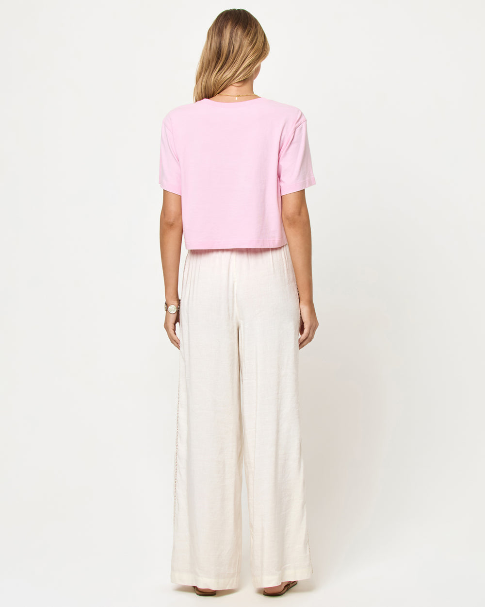 Rosewater/Natural Core Top-LSpace-Gone Bananas Beachwear
