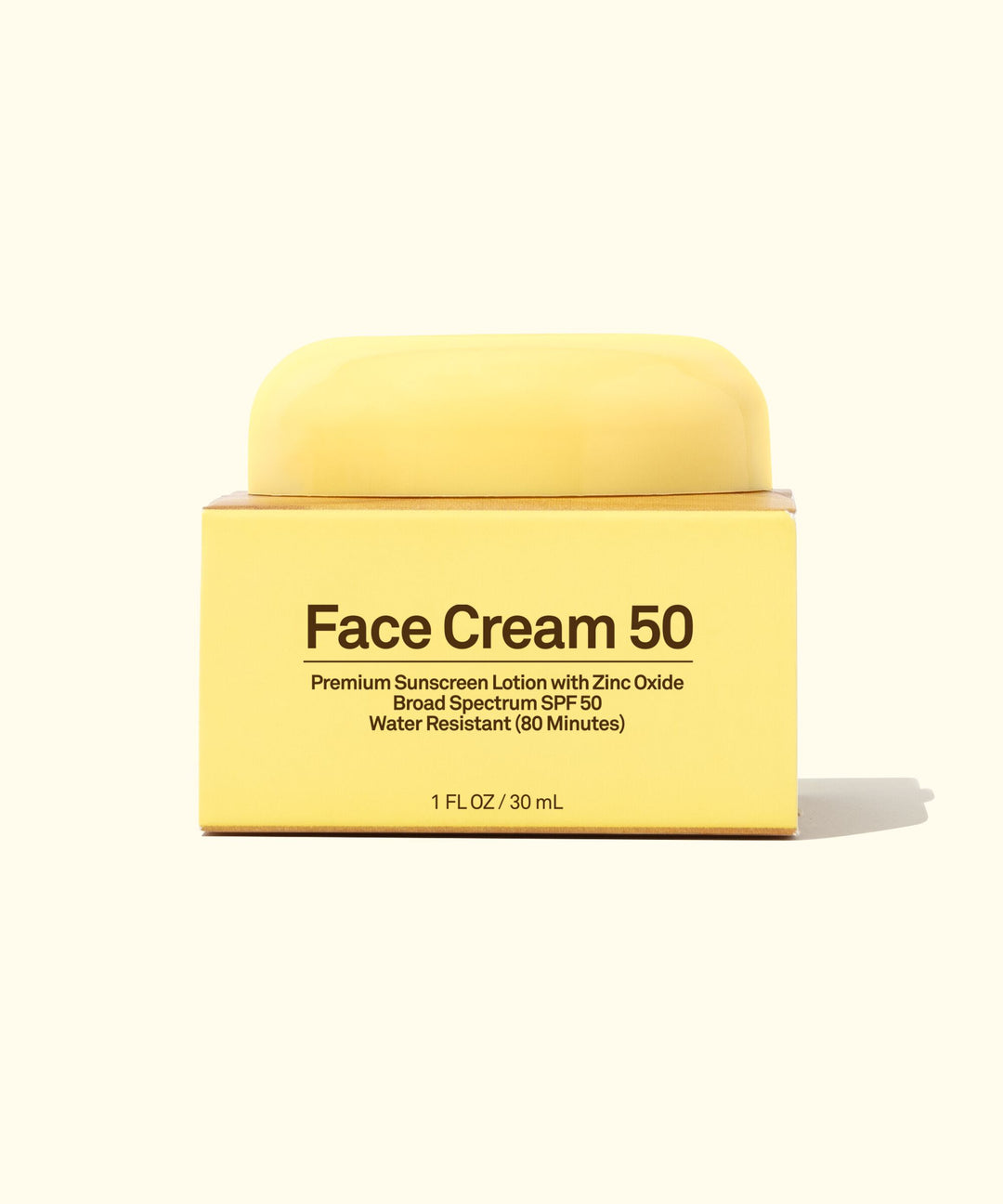 SPF 50 Face Cream with Zinc Oxide-Sun Bum-Gone Bananas Beachwear