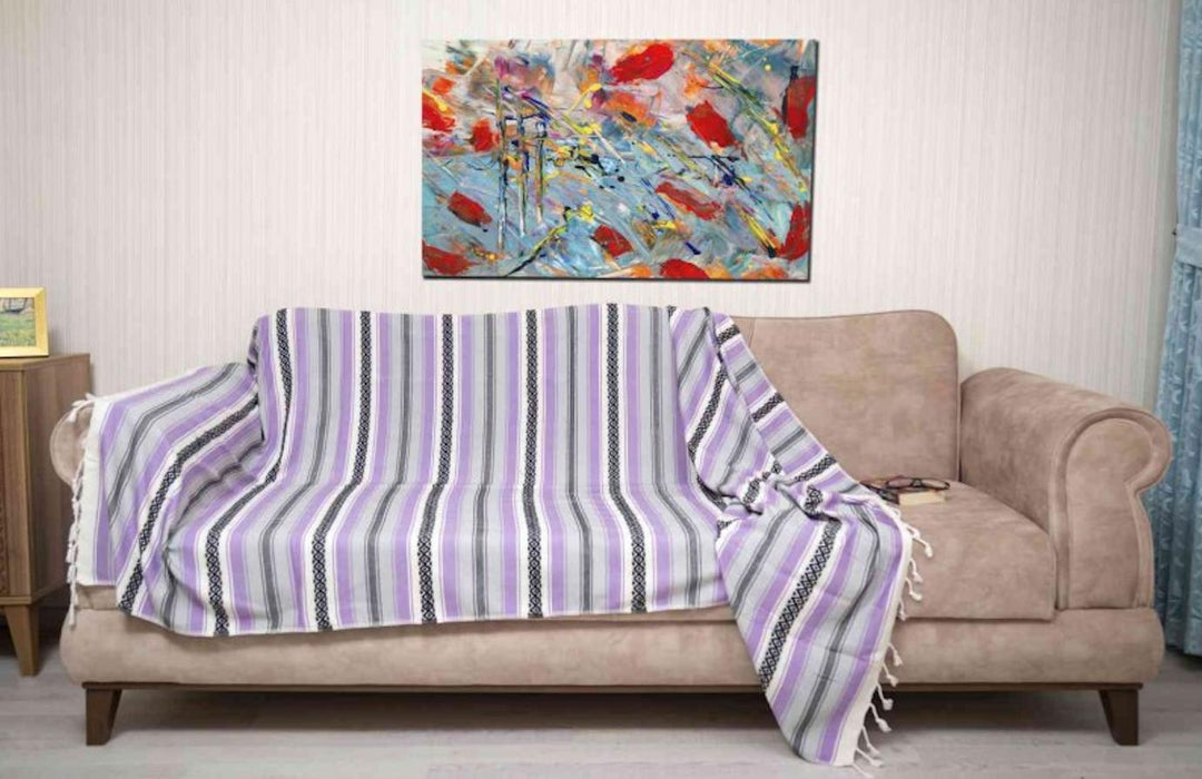 San Jose XL Mexican Style Throw Blanket-Bersuse Towels-Gone Bananas Beachwear