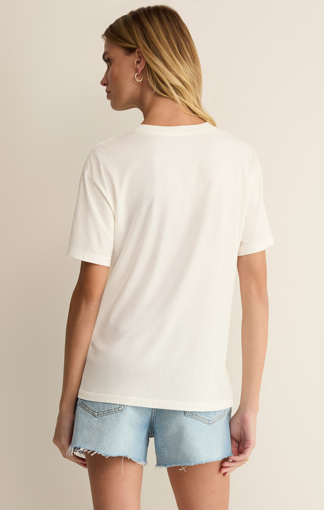 Sea Salt California Boyfriend Tee-Z Supply-Gone Bananas Beachwear