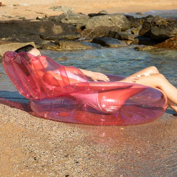 Shell Bubblegum Luxe Pool Ring-SUNNYLiFE-Gone Bananas Beachwear