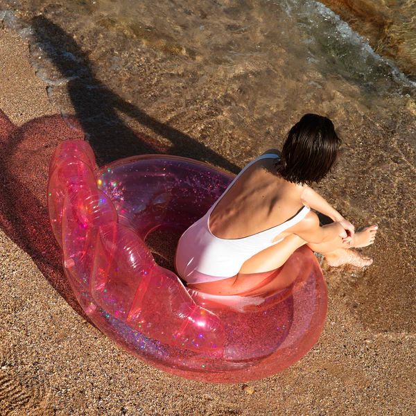 Shell Bubblegum Luxe Pool Ring-SUNNYLiFE-Gone Bananas Beachwear