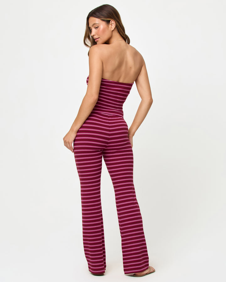 Sipping Sangria Stripe Zinnia Pant-LSpace-Gone Bananas Beachwear