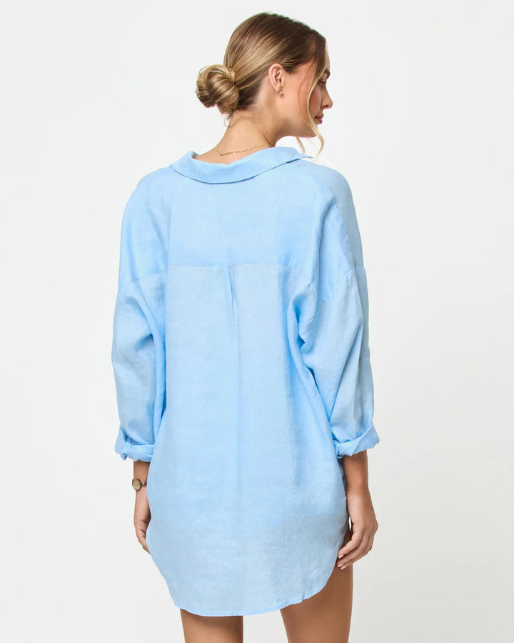 Sky Blue Rio Tunic-LSpace-Gone Bananas Beachwear