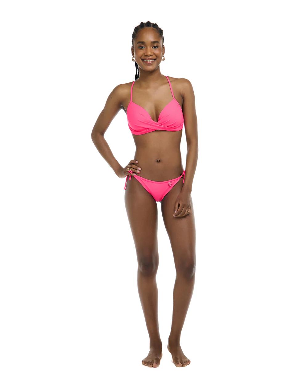 Smoothies Bubble Gum Kerry Fixed Triangle Bikini Top-Body Glove-Gone Bananas Beachwear