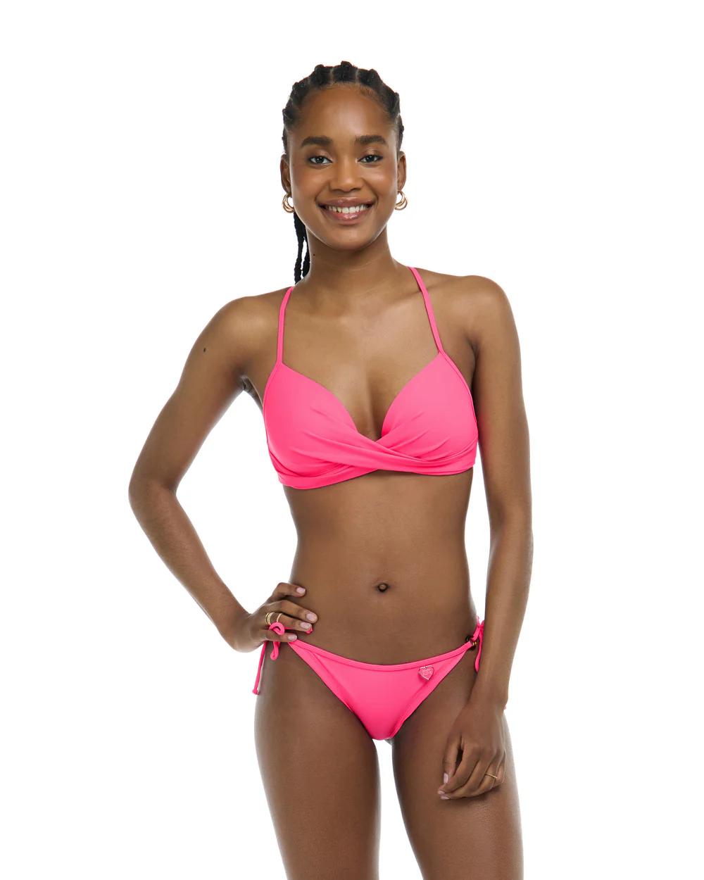 Smoothies Bubble Gum Kerry Fixed Triangle Bikini Top-Body Glove-Gone Bananas Beachwear