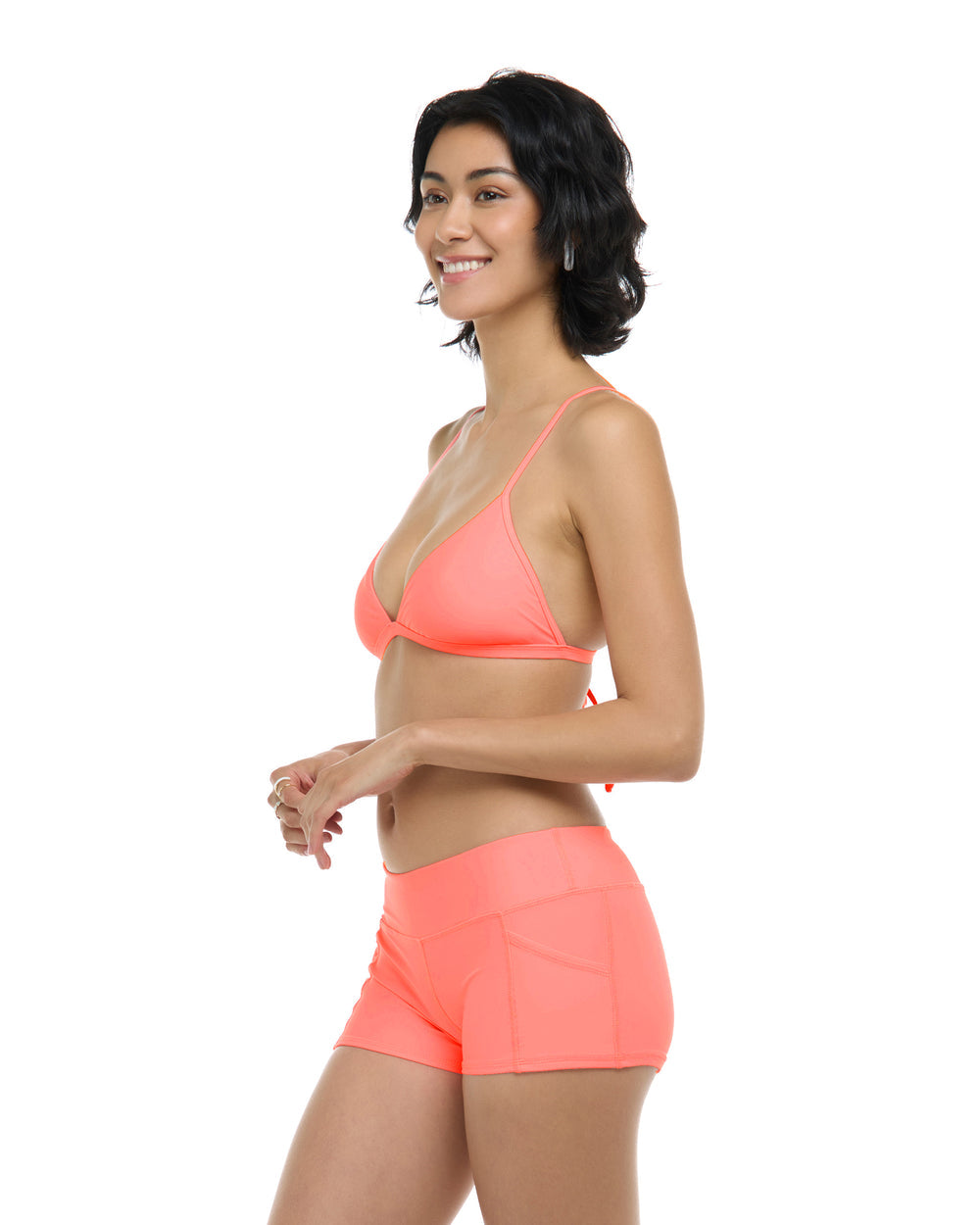 Smoothies Coral Evelyn Top-Body Glove-Gone Bananas Beachwear