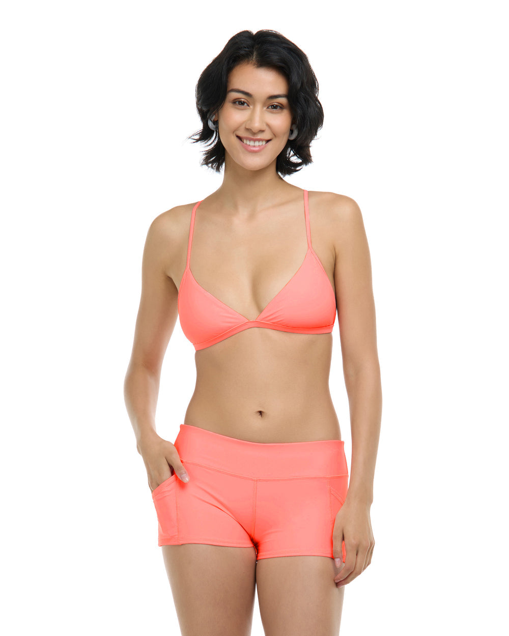 Smoothies Coral Evelyn Top-Body Glove-Gone Bananas Beachwear