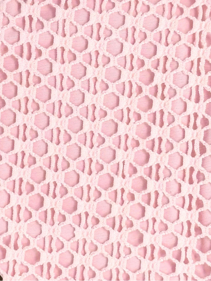 Sorbet Overlay Diamond Cut Out Triangle Top-Rhyle Swim-Gone Bananas Beachwear