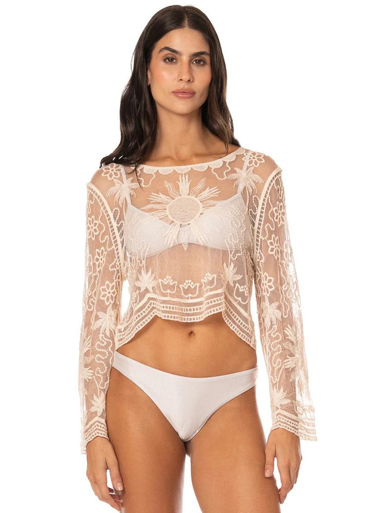 Sunroot Suneny Crop Top-Maaji-Gone Bananas Beachwear