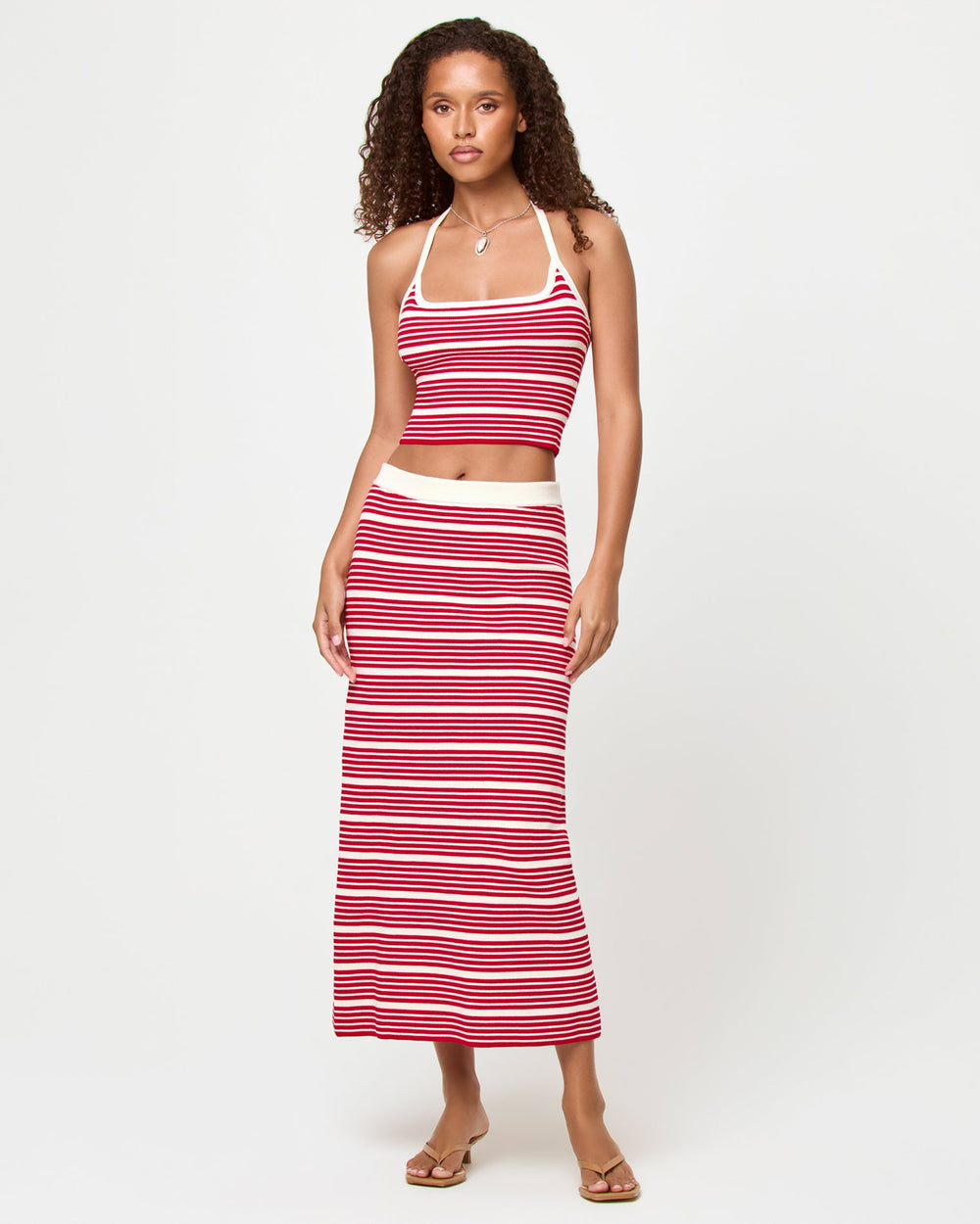 Superbloom Stripe Ravello Skirt-LSpace-Gone Bananas Beachwear