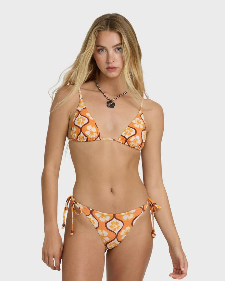 Tangerine Sol Groove Tall Slide Triangle Top-Billabong-Gone Bananas Beachwear