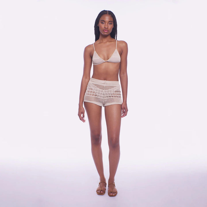 Tayrona Tan Ciara Mini Short-Peixoto Swimwear-Gone Bananas Beachwear