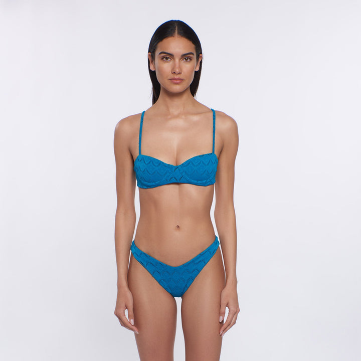 Teal Athena Portia Bikini Top-Peixoto Swimwear-Gone Bananas Beachwear