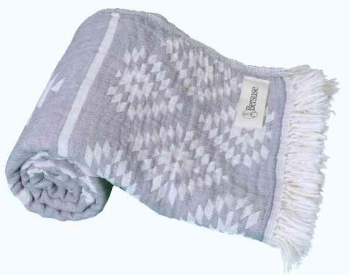 Teotihuacan Dual-Layer Turkish Towel-Bersuse Towels-Gone Bananas Beachwear