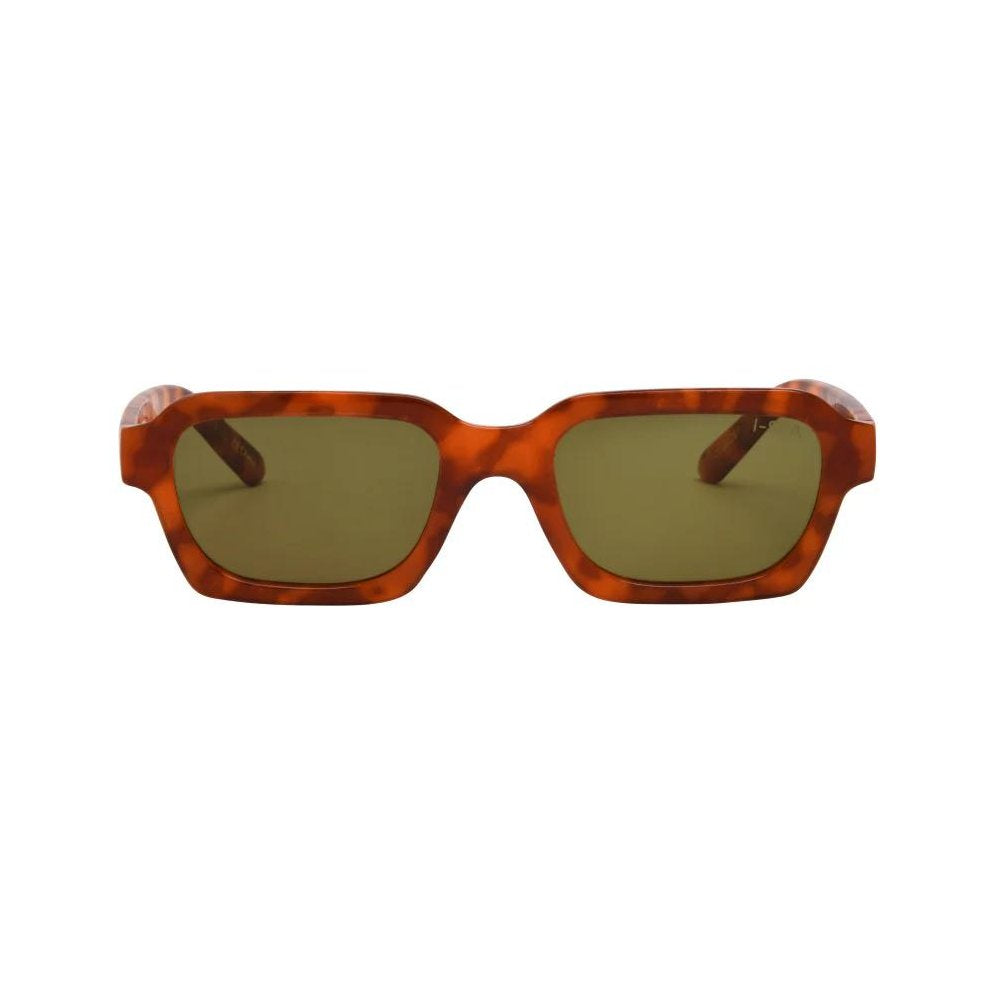 Tort/Green Polarized Bowery Sunglasses-I-SEA Sunglasses-Gone Bananas Beachwear
