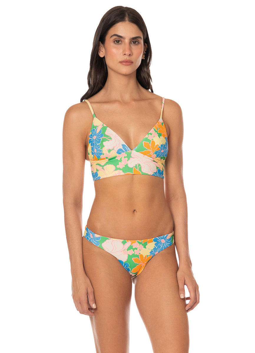 Tropic Lei Reversible Flirt Bottom-Maaji-Gone Bananas Beachwear
