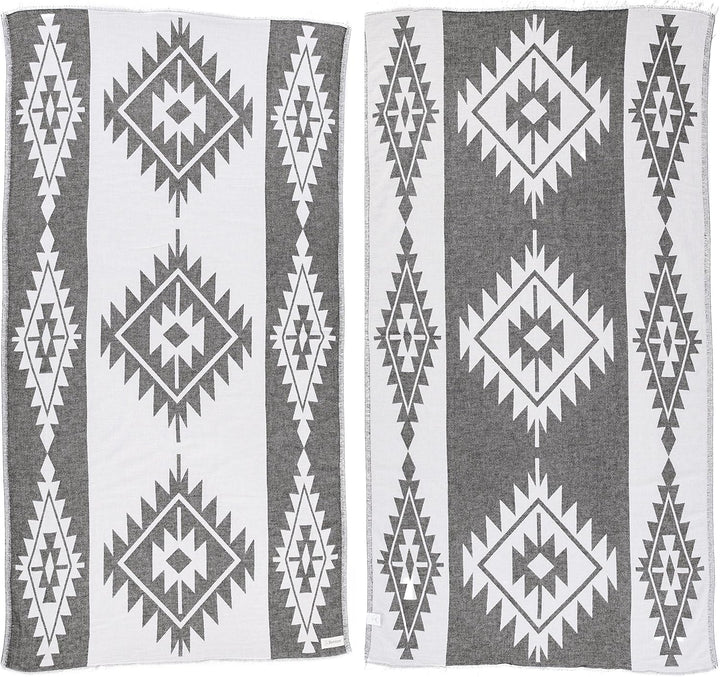 Tulum Dual-Layer Turkish Towel-Bersuse Towels-Gone Bananas Beachwear