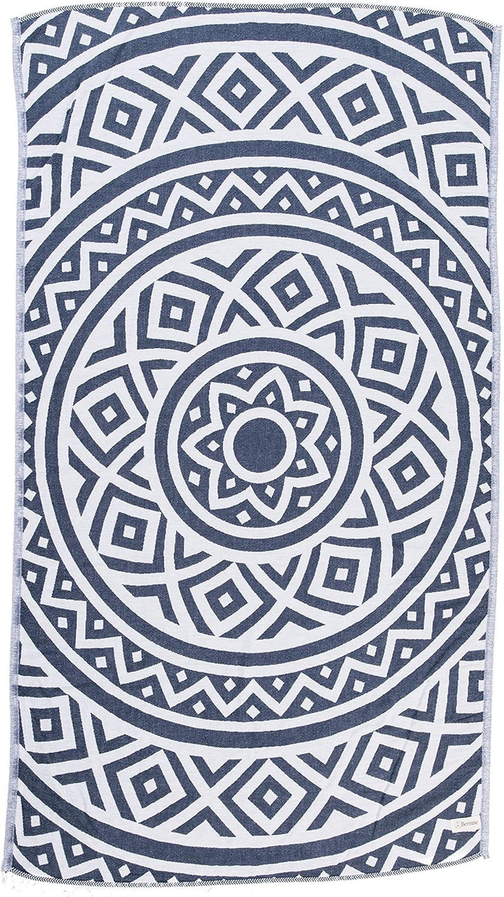Venice Dual-Layer Turkish Towel-Bersuse Towels-Gone Bananas Beachwear
