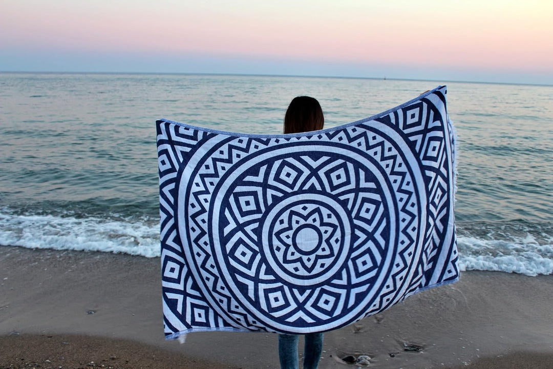 Venice Dual-Layer Turkish Towel-Bersuse Towels-Gone Bananas Beachwear