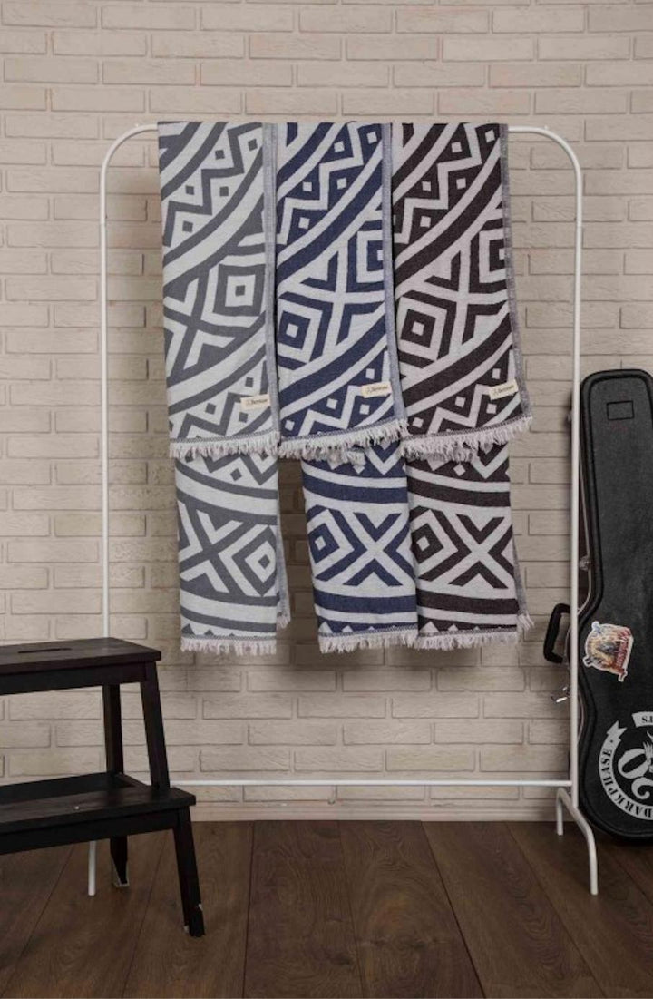 Venice Dual-Layer Turkish Towel-Bersuse Towels-Gone Bananas Beachwear