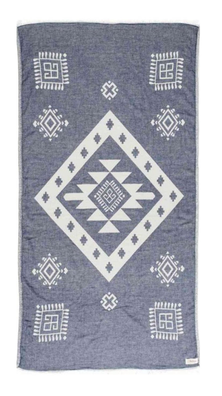 Veracrus Dual-Layer Turkish Towel-Bersuse Towels-Gone Bananas Beachwear