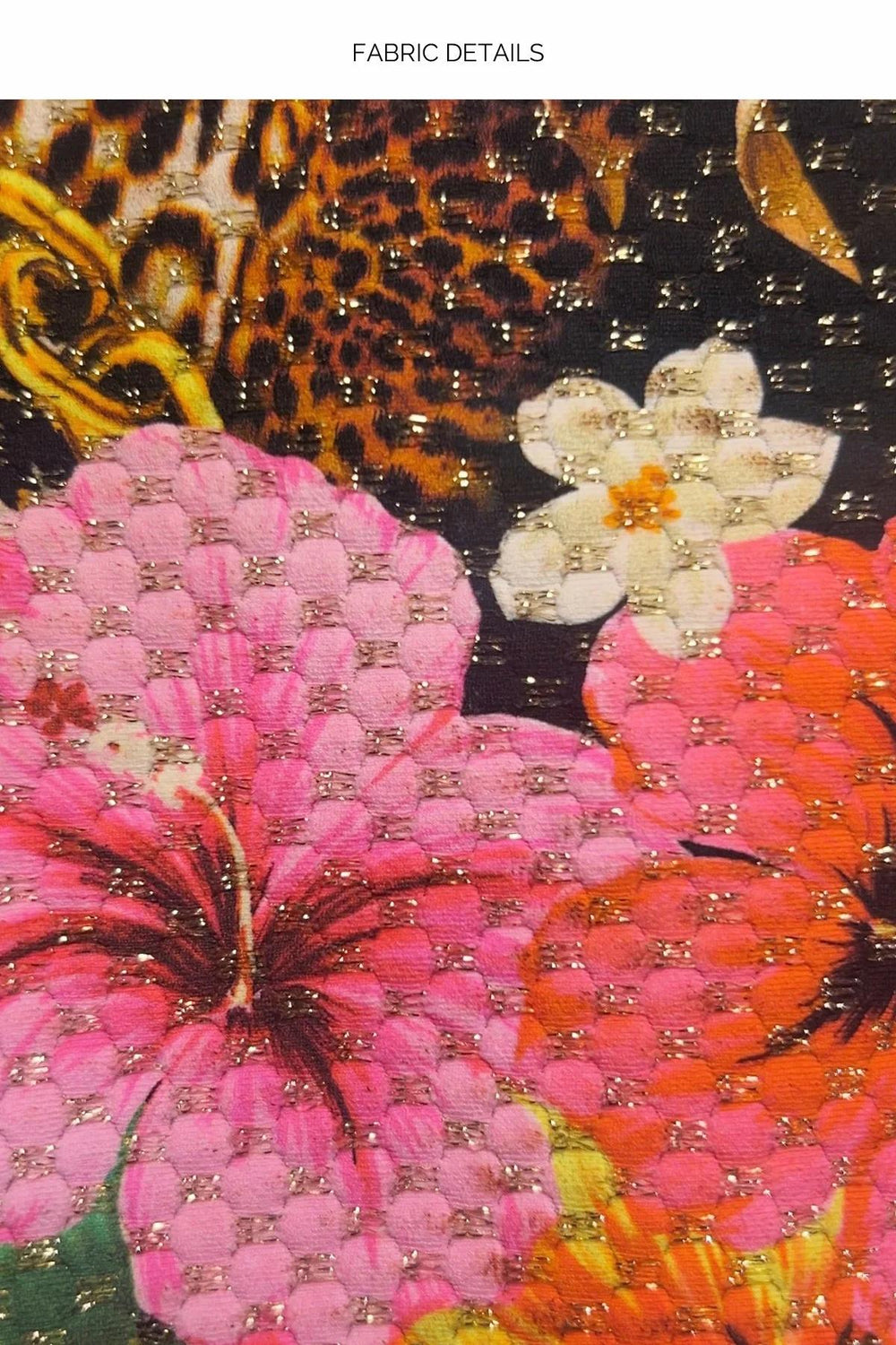 Visions of Paradise Multi Black Chain Drawstring Bandeau Top-Luli Fama-Gone Bananas Beachwear