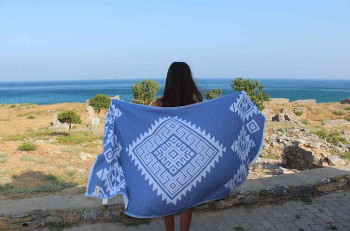 Yucatan Dual-Layer Turkish Towel-Bersuse Towels-Gone Bananas Beachwear