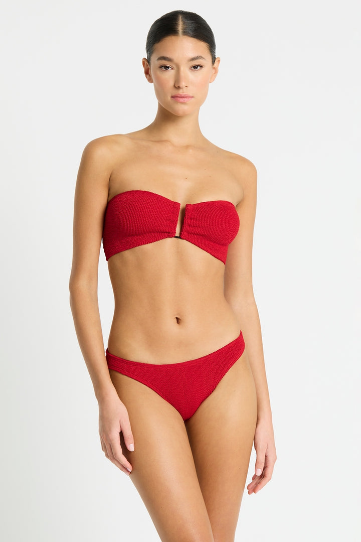 Baywatch Red Blake Bandeau Top