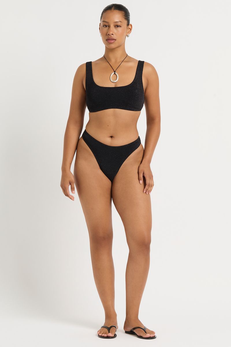 Black Malibu 2.0 Crop Top