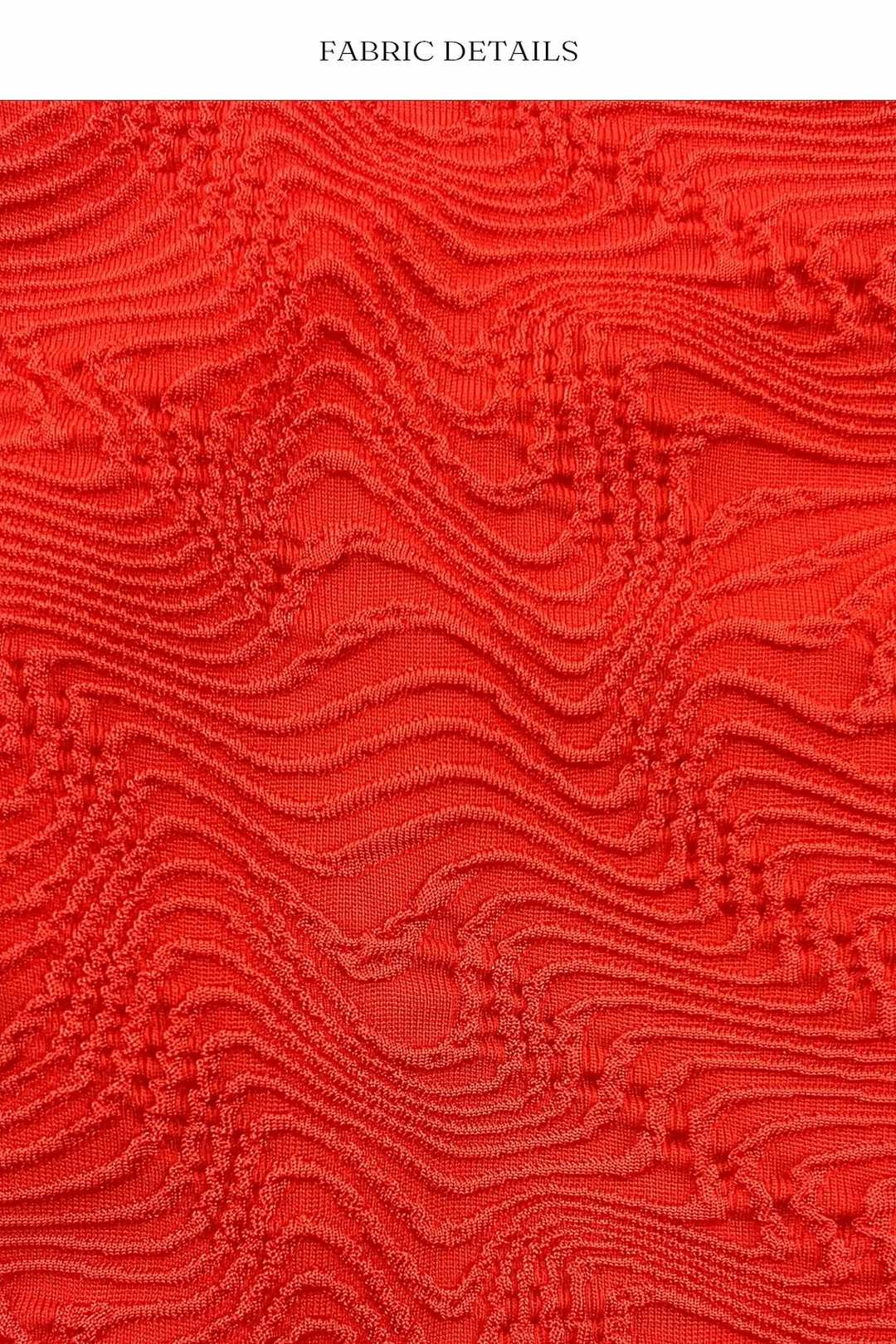 Red Orange Sunspell Seamless Ring Triangle Top
