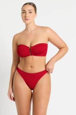 Baywatch Red Blake Bandeau Top