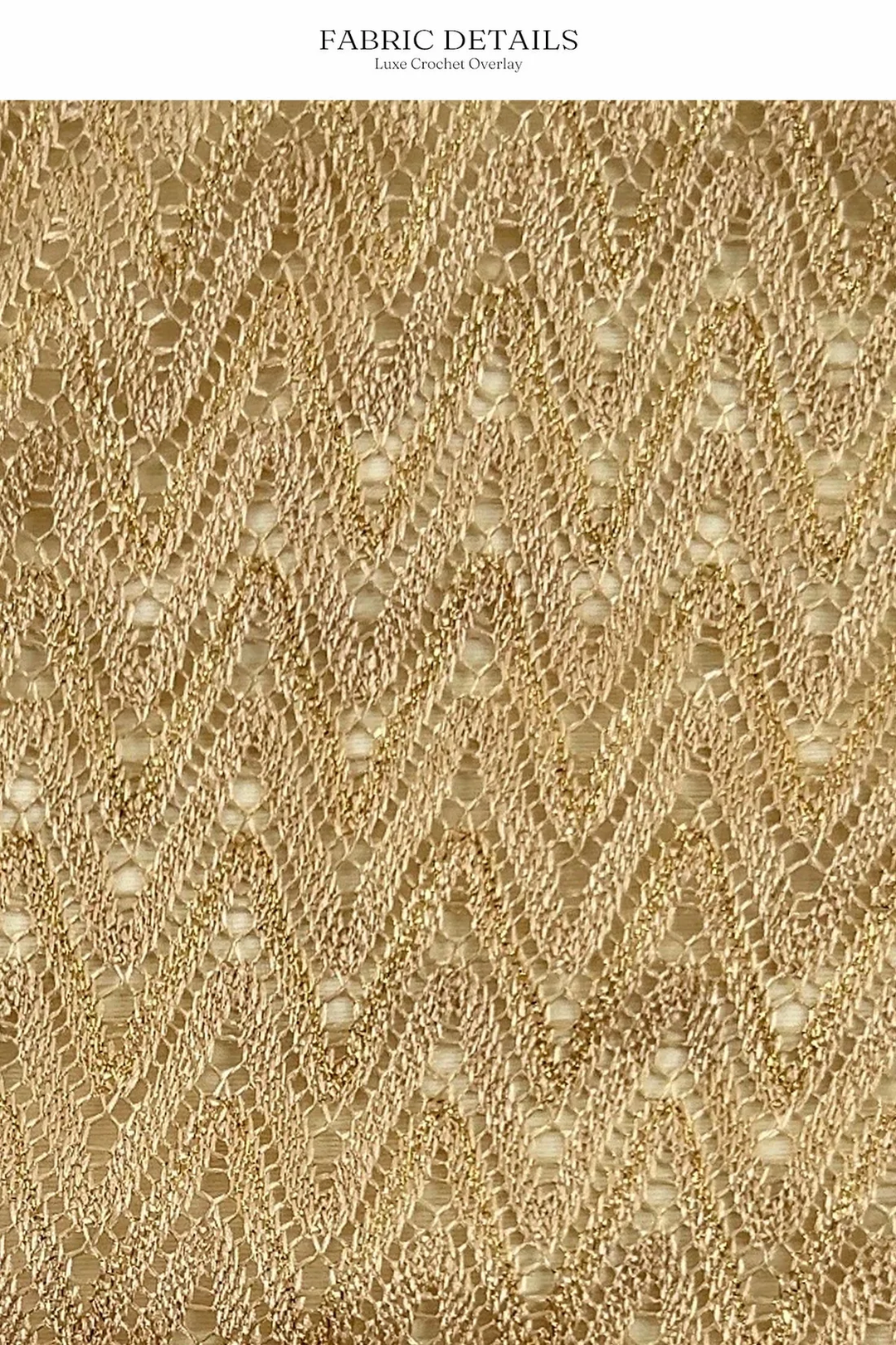 Gold Golden Drift Seamless Triangle Top